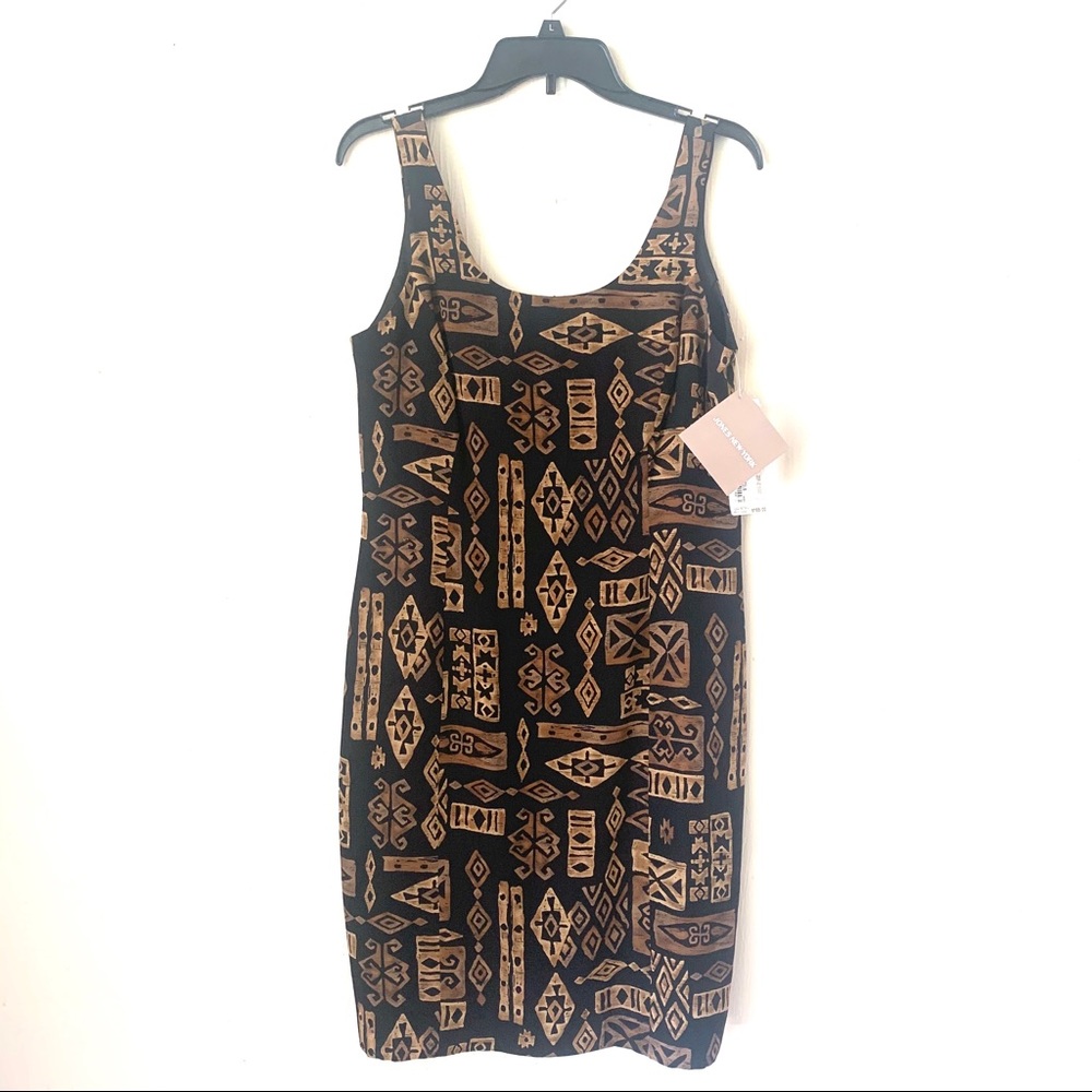 Jones New York 100% Silk Vintage Dress NWT